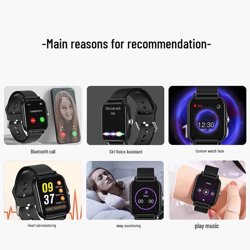 Умные часы Newmine EX80 с функцией Bluetooth-звонка (Китайская версия)