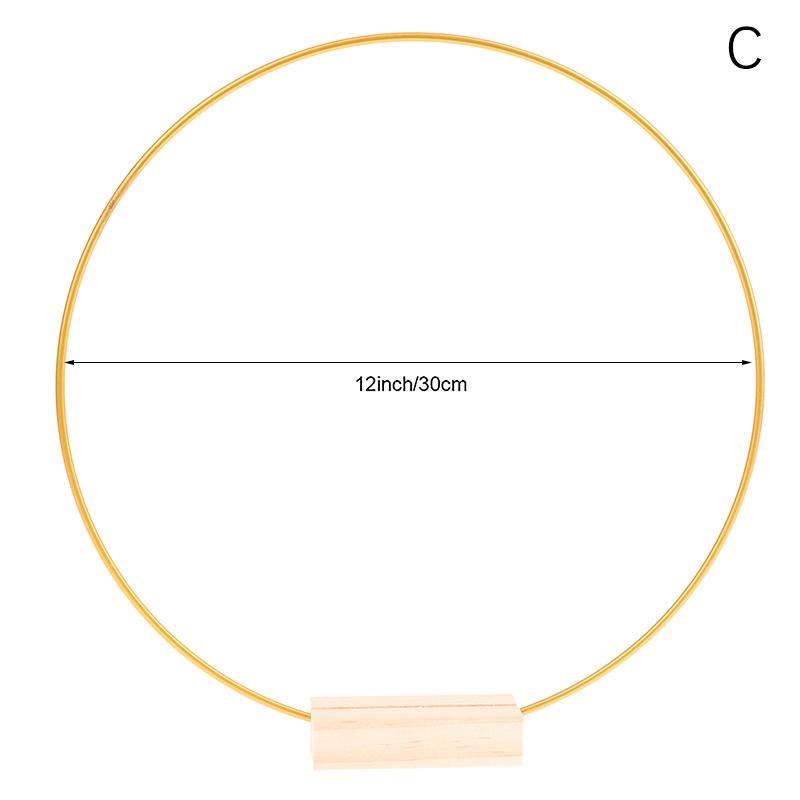Золотой металлический обруч для цветов с держателем для карточек, украшение для свадебного стола