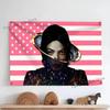 Тканевый баннер M-Michael J-Jackson MJ, Флаг-декор для стены «Король Поп-музыки» для спальни, гостиной, бара, ресторана, вечеринки на открытом воздухе, Подарок