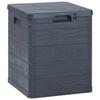 VidaXL Garden Storage Box 90 L Anthracite