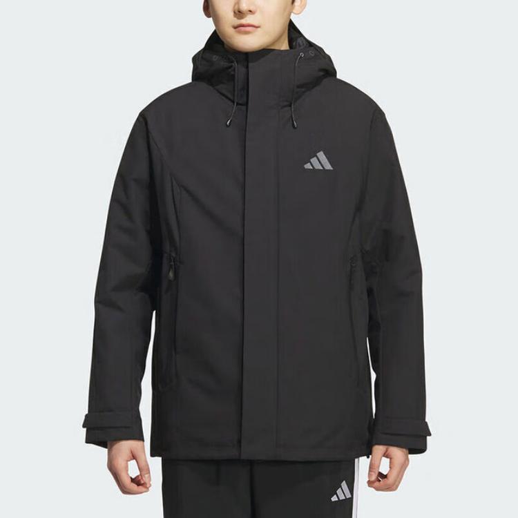 Новые пуховики Adidas Мужские Черные KC2516