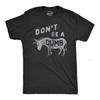 Mens Dont Be A Dumb as T Shirt Funny Jackass Donkey Mule Joke Tee for Guys