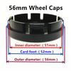 4pcs 50mm 56mm 60mm Alfa Romeo Rim Dust-Proof Cover Sticker Car Styling Accessorie Wheel Center Hub Caps Badge Logo Emblem Decal