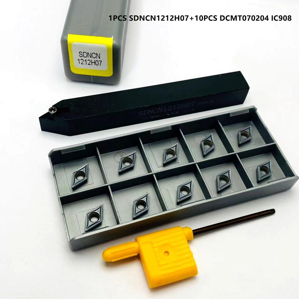 SDNCN1010H07 SDNCN1212H07 SDNCN161H07 SDNCN2020K07 Наружный держатель инструмента для транспортного средства.dcmt070204 Твердосплавный вставной инструмент для токарного станка с ЧПУ