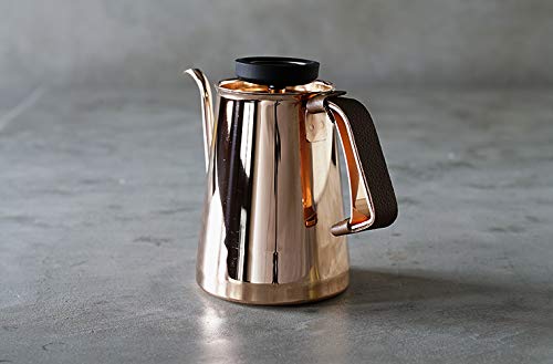 Coffee Kettle Gloss Copper [Niigata/Tsubame-Sanjo] [Beasty Coffee] A kettle with a spout width and tip shape that's perfect for drip brewing