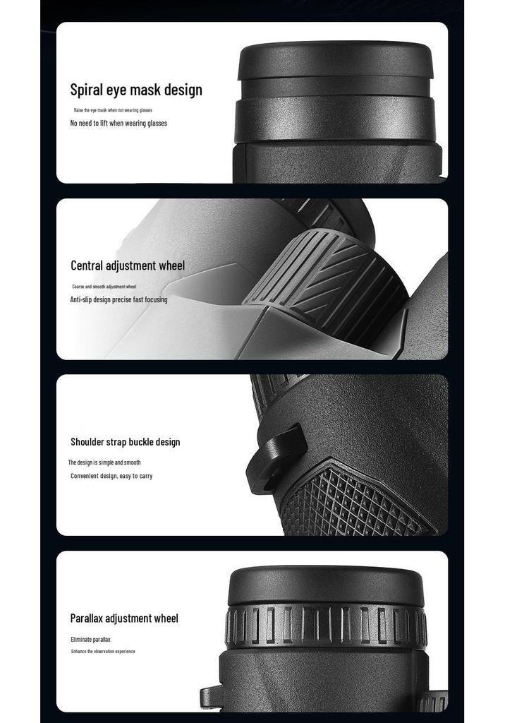 Xinghe YW03 10x42 HD Binoculars for Concerts, Theater, Bird Watching, and Outdoor Use - Waterproof and Convenient