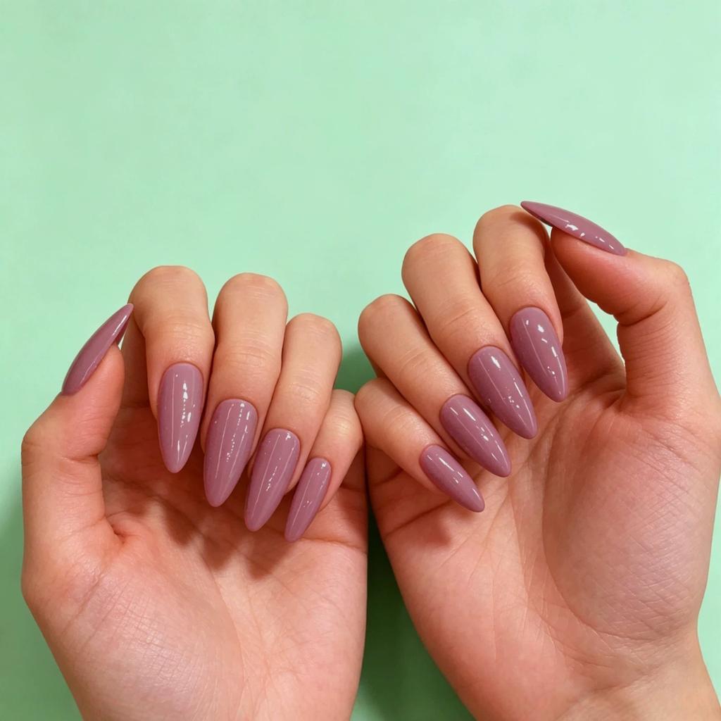 24 Pieces Of Manicure Bean Paste Color Clear Daily Versatile Gentle Pure Desire Long Almonds Wear Armor
