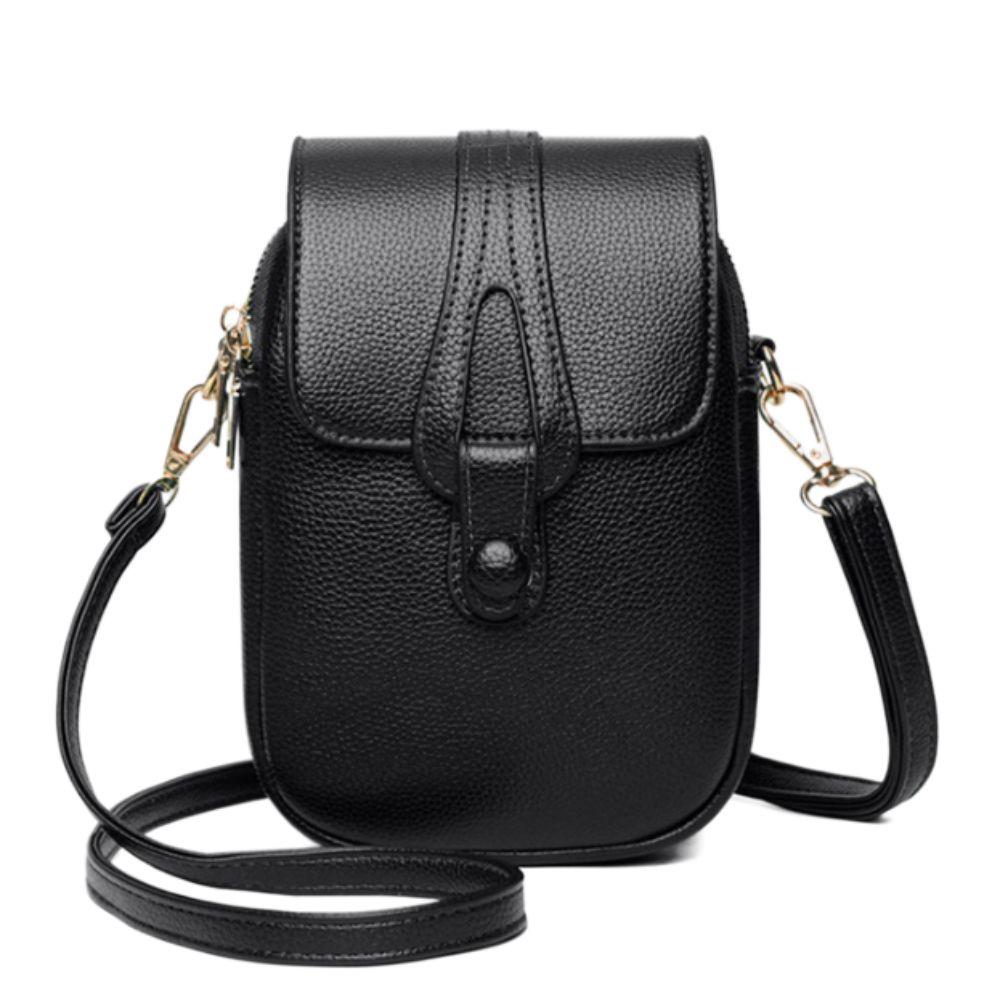 Large Capacity Women Shoulder Phone Bag Multi-layer Cell Phone Purse  Mobile Phone Carry