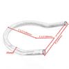 Cafe Racer Scrambler 230mm Rear Seat Frame Hoop Loop with LED Brake Turn Tail Light for HONDA for SUZUKI Motorcycle Accessories