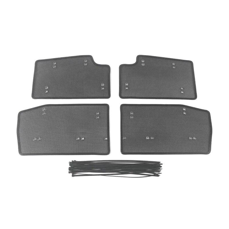 4 шт. автомобильный защитный чехол для воздухозаборника от насекомых, вставка Airin, сетчатый вентиляционный фильтр для гоночного гриля для GEELY COOLRAY SX11 2019-2025