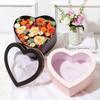 Set of 2 Heart Shaped Flower Boxes Gift Boxes with Lids for Arrangements Floral Gift Box Bridesmaid Proposal Wedding Birthday Baby Showers Valentines