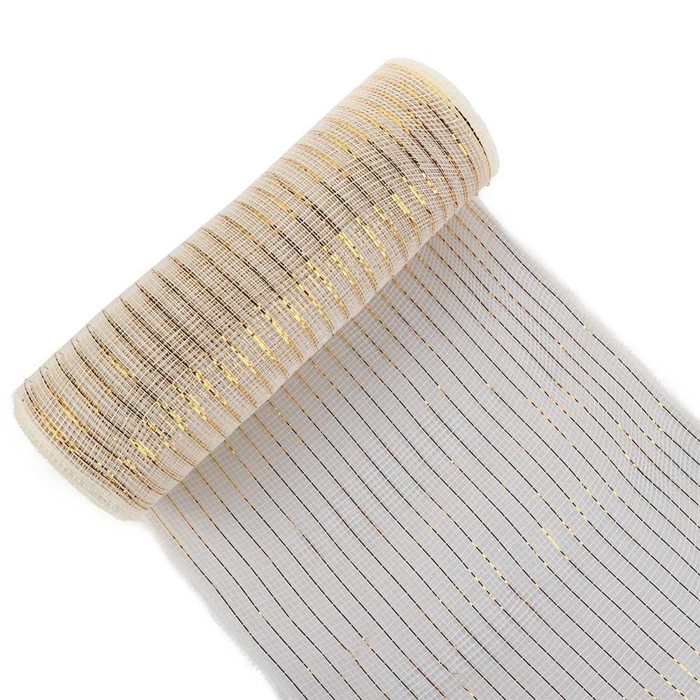 Plastics Christmas Tree Gauze Mesh Tulle Roll 10Yards*26CM Xmas Tree Ribbon DIY Flower Wrapping