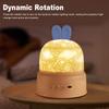 Звездный проекционный светильник 5 В с питанием от USB, динамический вращающийся звездный проектор, ночник для спальни
