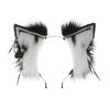 Anime Character Headband Wolf Ears Shape Hair Hoop Plush Carnivals Party Headpiece Cosplay Party Costume Props Unisex