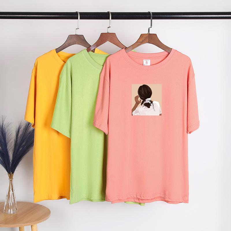 Новые футболки для женщин, модная футболка с принтом, уличная одежда, одежда с короткими рукавами, футболка Kawaii, женские топы Y2k, эстетичная одежда, футболки