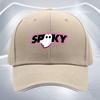 Spooky Ghost Print Baseball Cap Adjustable Polyester Casual Outdoor Cycling Cap