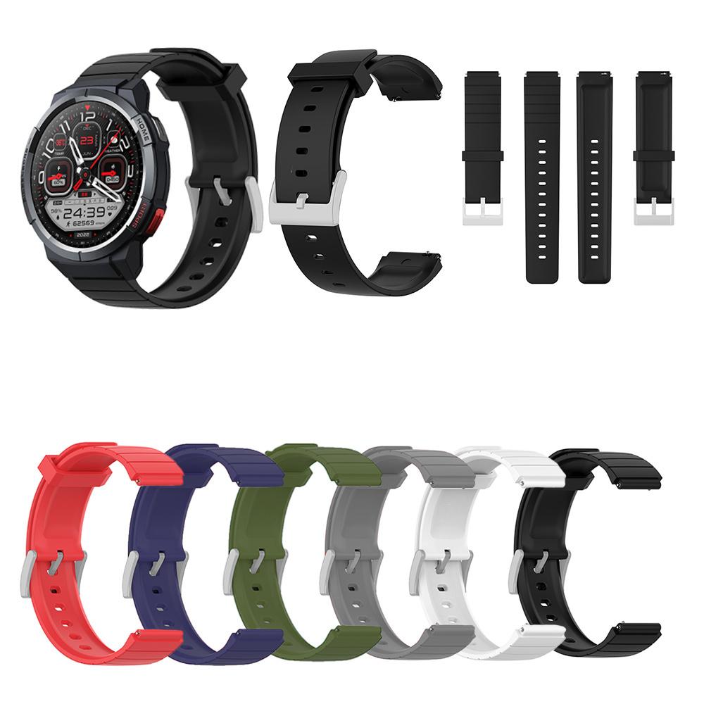 Для Mibro Watch GS Силиконовый ремешок для часов Регулируемый сменный ремешок на запястье