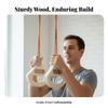 Forearm Climbers Rock Climbing Hangboard Strength Trainer Pull-Up Board  Fitness Enthusiasts