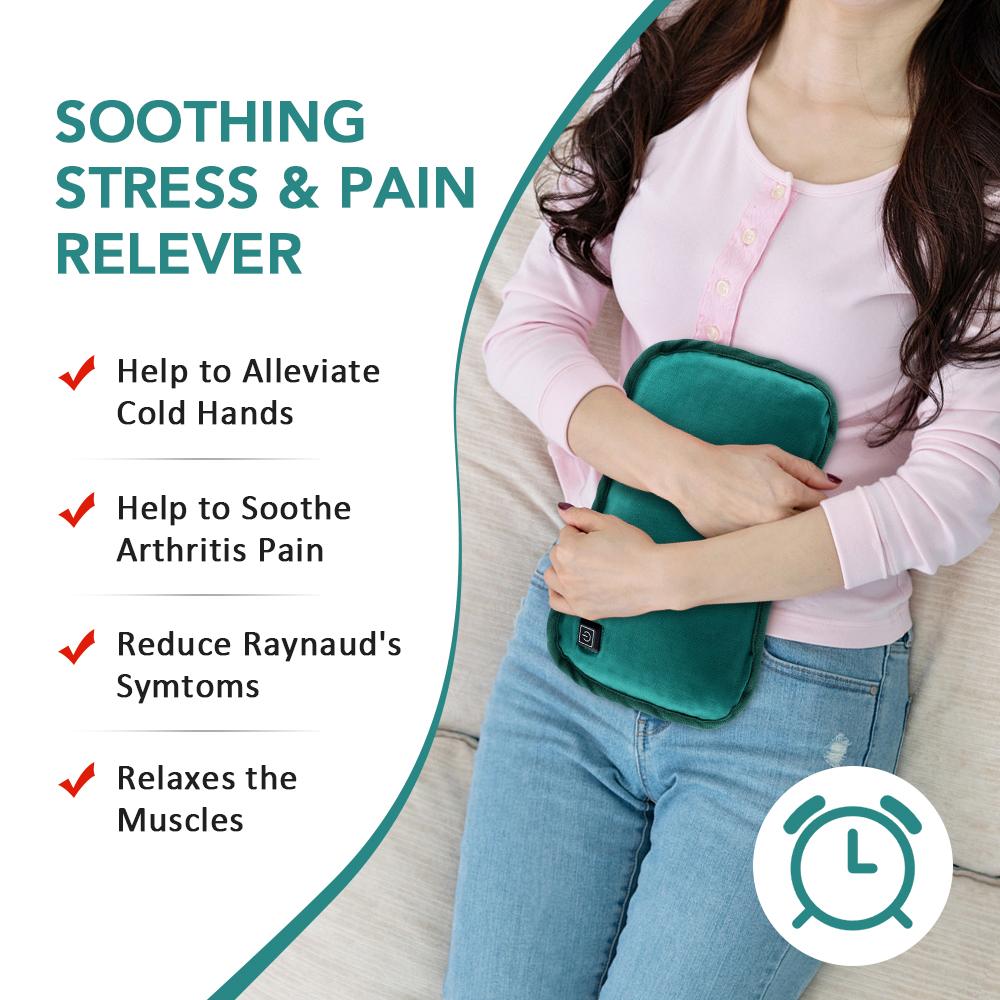 USB-зарядка для рук, графеновая 3-ступенчатая согревающая подушка для рук, электрическая грелка для живота, зимняя моющаяся мягкая термосумка с подогревом