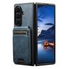 Чехол-подставка с отделениями для карт из кожи SUTENI для Samsung Z Fold 7/6/5