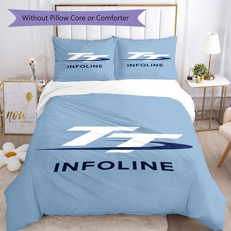 Isle Man Tt Duvet Cover Set Design for Bedrooms Soft Fabric Perfect Gift for Friends & Family