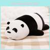 We Bare Bears Pillow Cartoon Bear Grizzly Bear Panda Soft Stuffed Plush Toy Doll Adorable And Cuddly