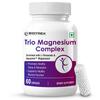 Biotrex Nutraceuticals Комплекс Магния Трио Обогащенный L-Треонатом Магния, Цитратом Аквамина и Глицинатом Магния, Высоко Биодоступный Fo