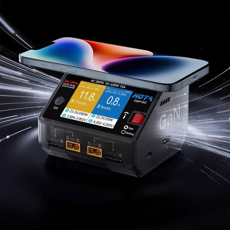 HOTA D6 Ultra AC/DC Dual Channel Charger