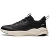 Li Ning Flow Cloud Fashion Trend Simple Non-Slip Wear-Resistant Low-Top Casual Running Shoes Women Sneaker Black AGLU090-4