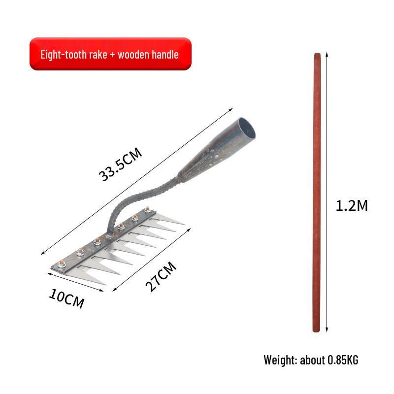 JNL Manganese Steel Garden Rake