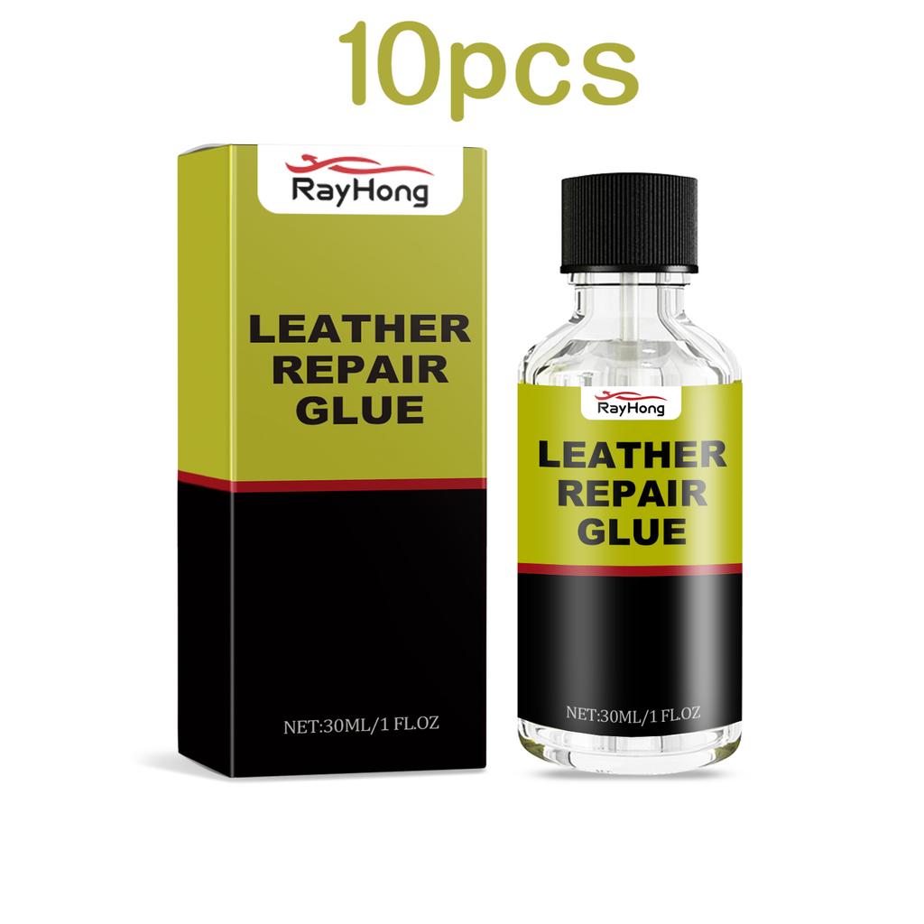Rayhong 30ml Car Leather Repair Glue Leather Adhesive Auto Seat Maintenance Sofa Car Rubber Leather Restoration Care Liquid
