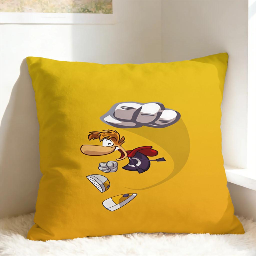 Pillow Cover Flying fist attack Raymans Vintage Pillow Case For Sofa Car Home Decor Pillowcases