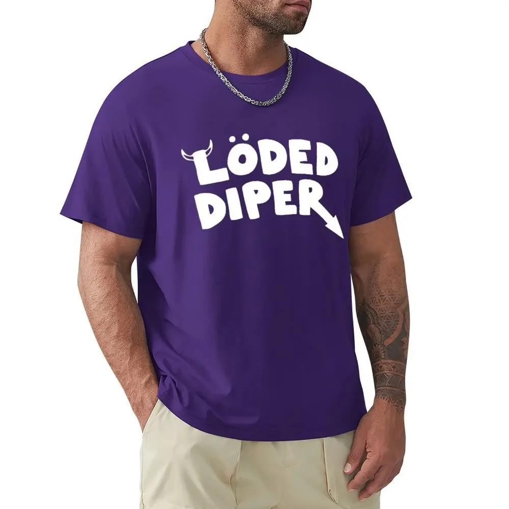 Футболка LODED DIPER DIARY OF A WIMP KID Футболка Harajuku с коротким рукавом Футболка с графикой из 100% хлопка