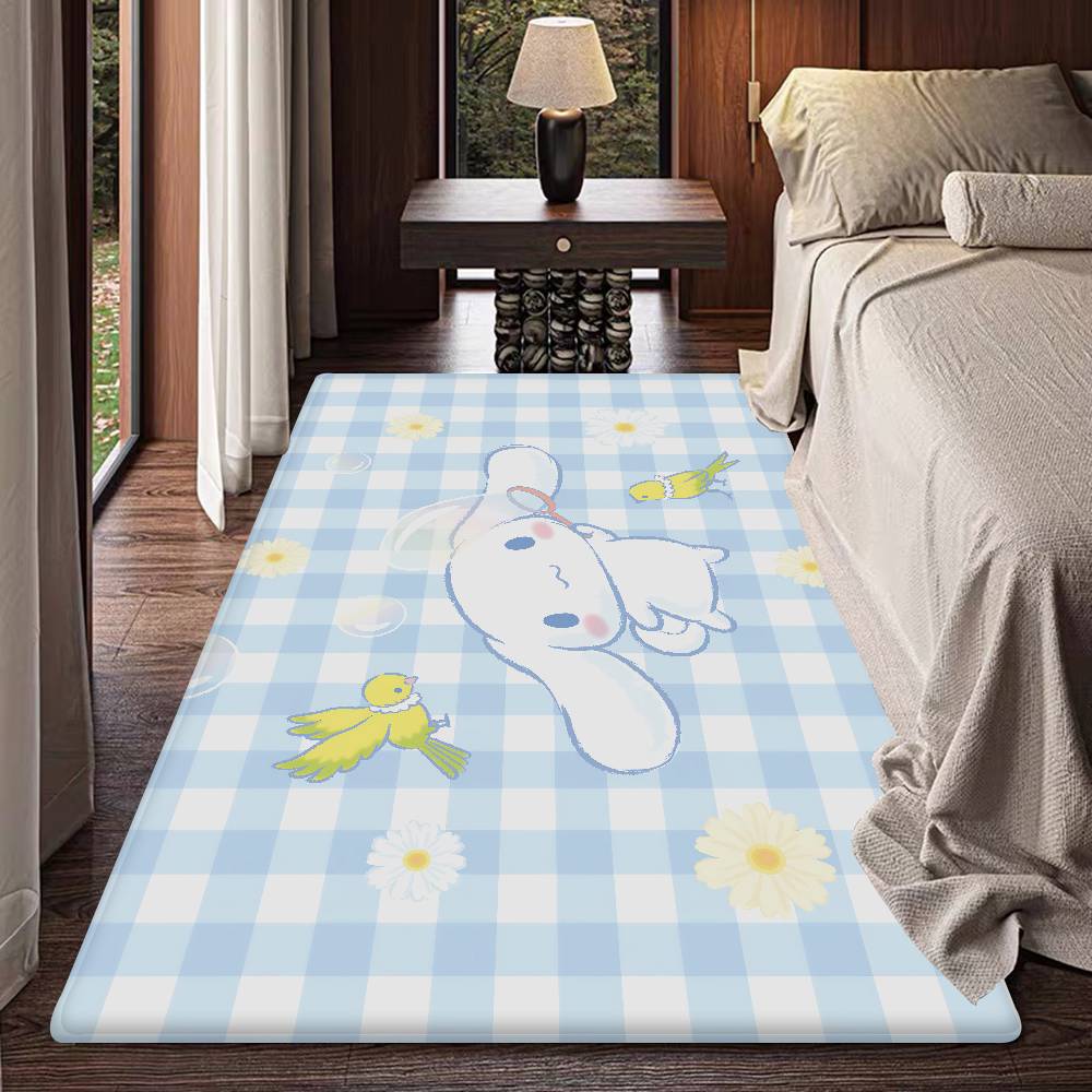 C-Cinnamoroll Kitchen Mat Kids Room Bedroom Decoration Balcony Anti-Slip Doormat Living Room Alfombra