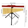 36 колокольчиков барчайм портативный однорядный барный ветряной колокольчик музыкальный перкуссионный инструмент со штативом и палочкой для перкуссии