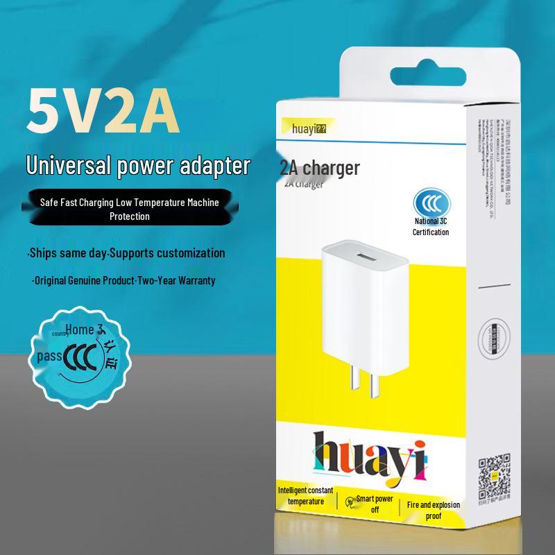 Многопортовое быстрое USB-зарядное устройство 5 В/2 А, 10 Вт для устройств Apple и Huawei