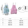 Breathable Mesh Pet Parrot Diaper with Leash Adjustable Parrot Nappy Washable Snap-Closure Bird Vest for Cockatiel Pigeons
