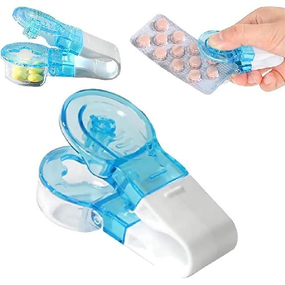 Portable Pill Box, Portable Pill Taker, Pill Picker for Easy Carrying KTY