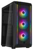 Silverstone PC Case FARA Series High Airflow ATX Gaming Case Black SST-FA511Z-BG