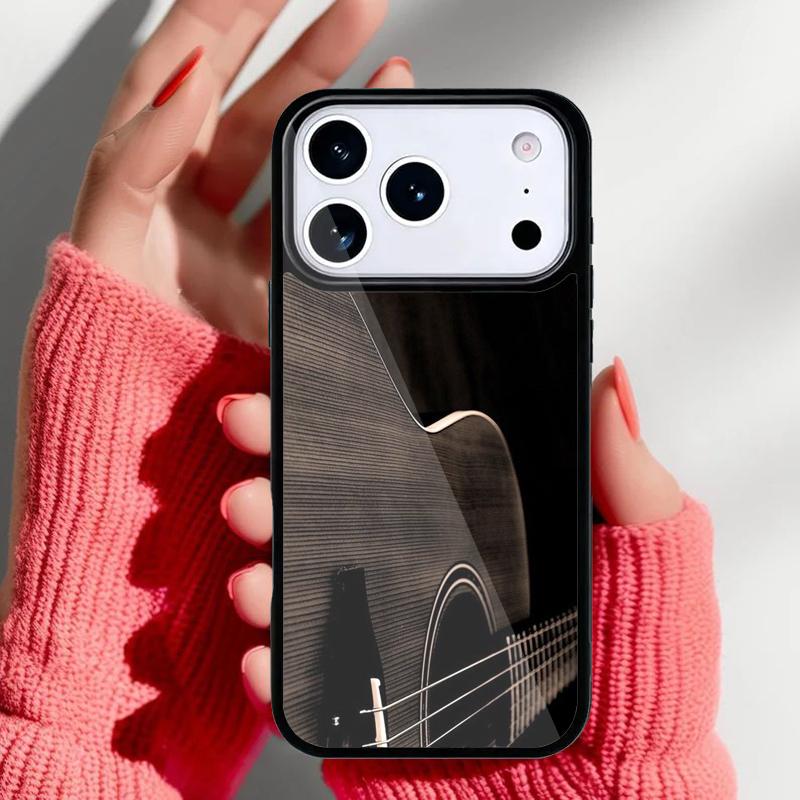 Музыкальный чехол для телефона с изображением скрипки и гитары для iPhone 17 Air 16e 15 14 13 Pro Max Задняя крышка для 12 11 Pro Coque