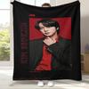 Ким Сок Джин Kpop B-BTS Фланелевое одеяло, Ультрамягкое теплое плюшевое покрывало для дома, спальни, кровати, дивана, офиса, кемпинга, пикника, подарок