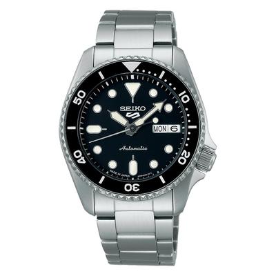 Часы Five Sports SKX SBSA225 Silver [Seiko Watch] Мужские часы среднего размера в спортивном стиле