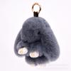 Подвеска в виде кролика из искусственной норки, милый кролик, брелок для сумки, маленький подарок