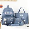 Children's Schoolbags  Elementary School Girls  Junior High School Students  Five Piece School Backpacks