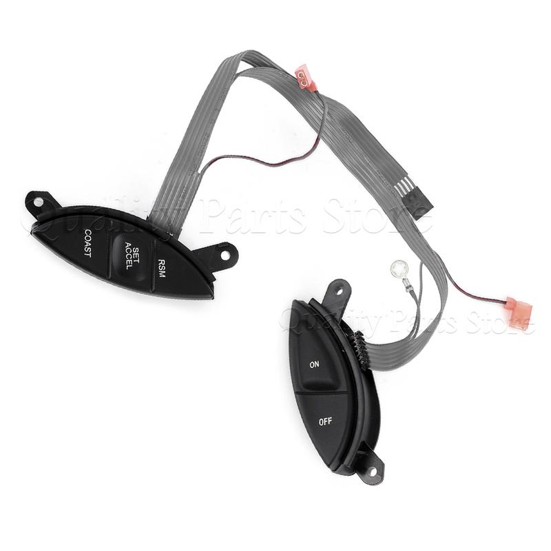 New For Ford Explorer Sport Trac Ranger 1998-2005 Car Steering Wheel Cruise Control Switch Button Kit F87Z9C888BB F87A9D809BA