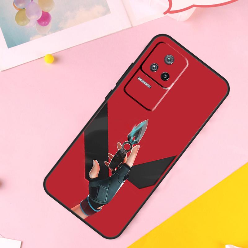 Игровой чехол Valorant для Xiaomi 14 Ultra 13 11T 12T 13T Pro 12 Lite POCO X6 Pro M6 X3 X4 X5 M5s F3 F5