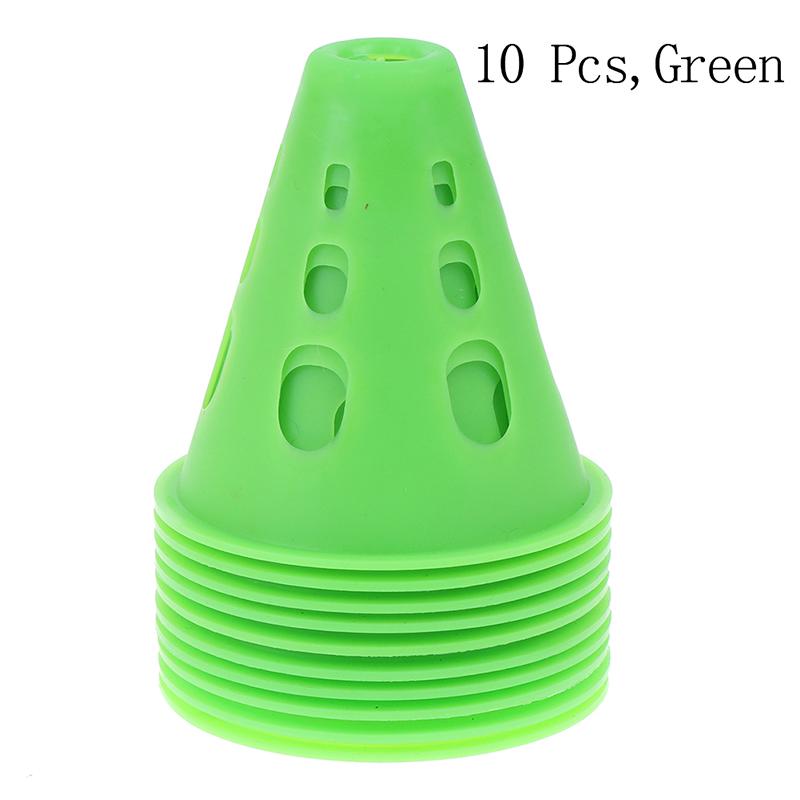 10 шт., футбольные тренировочные таблички, устойчивые к давлению конусы, маркерные диски
