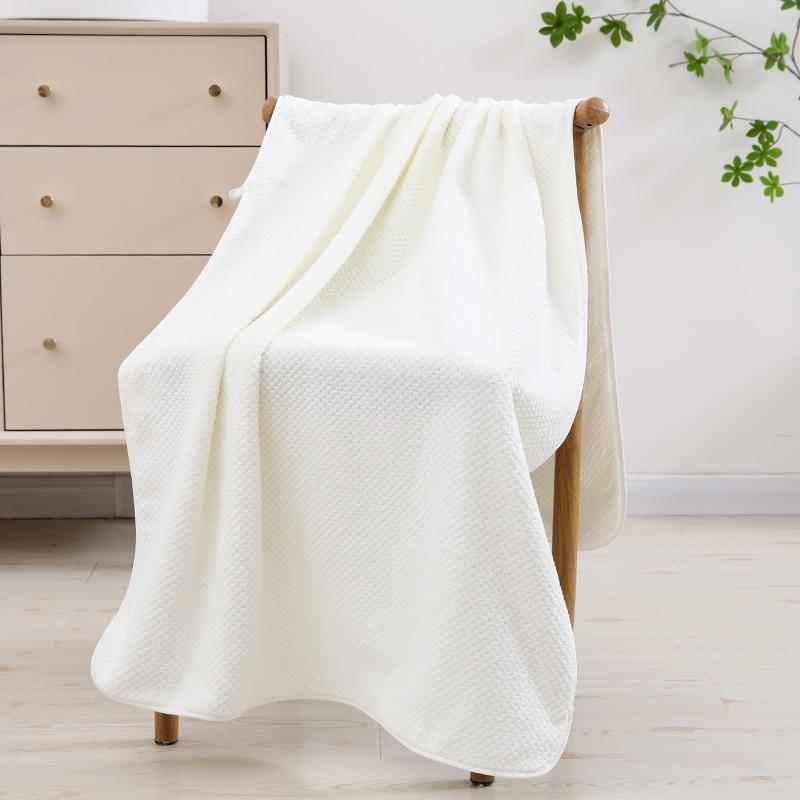 Индивидуально вышитое утолщенное полотенце из кораллового флиса: Впитывающее полотенце для ванны, фитнеса и бассейна