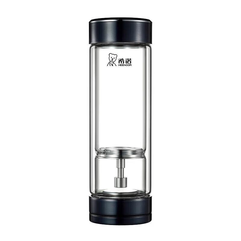 Heenoor Double-layer Magnetic Tea Separation Glass Cup