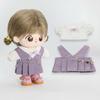 Stuffed Dolls Cotton Dolls Outfit T-shirt Doll Uniform Set Fashion 20cm Doll Clothes  DIY Toy
